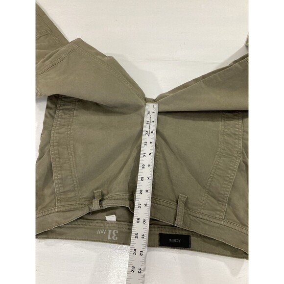 J Crew Women’s 31 Tall Green Chino Pants Ankle Zip Preppy Casual Pockets - Picture 10 of 12